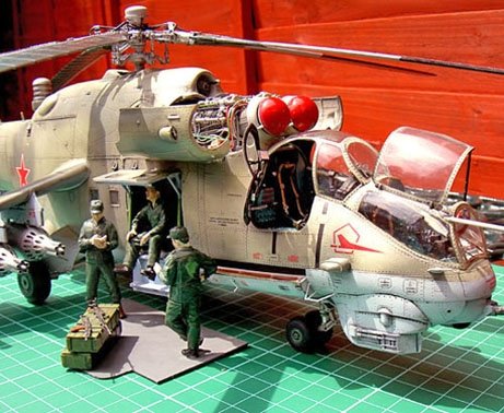 1/35 Trumpeter Mi-24 Hind by Brian Boot