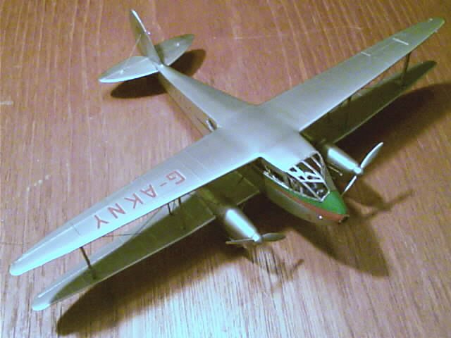 de havilland dragon rapide model kit