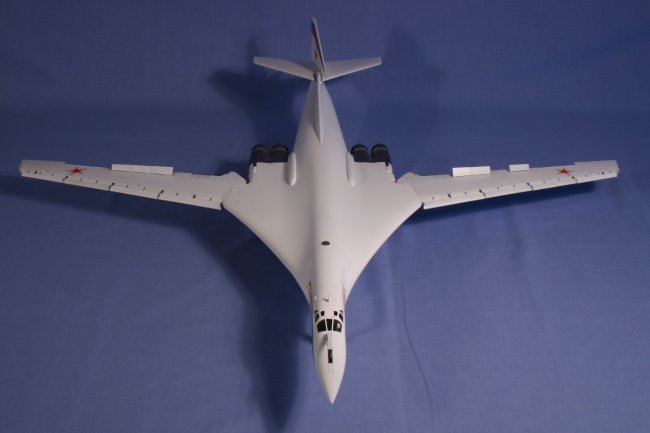 Amazon.com: ZEZEFUFU 1/72 Scale Tupolev Tu-160 Black Jack
